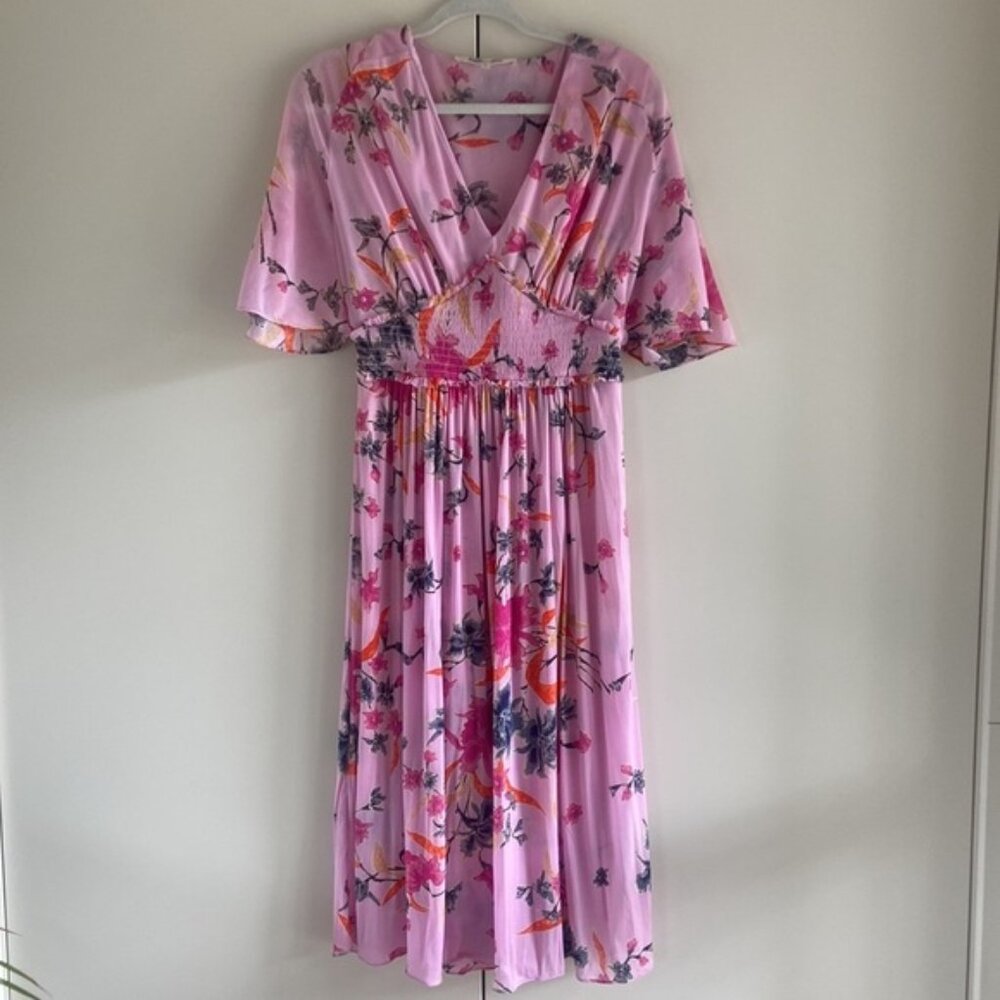 Diane Von Furstenberg Nala Flare Midi Dress